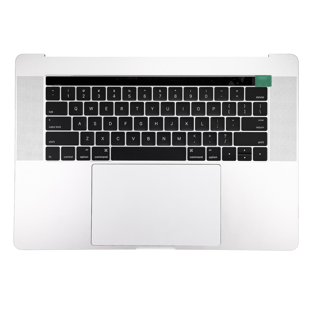 Silver Top Case with US English Keyboard for Macbook Pro 15" Touch A1707 (Late 2016-Mid 2017)