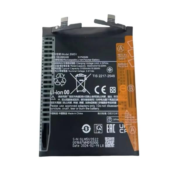 BM5V Battery for Xiaomi Redmi Note 13 Pro 5G, Poco X6 5100 mAh