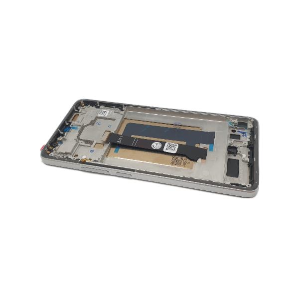 Full Screen with Frame Xiaomi Poco X6 Pro, K70E - Gray - INCELL Quality