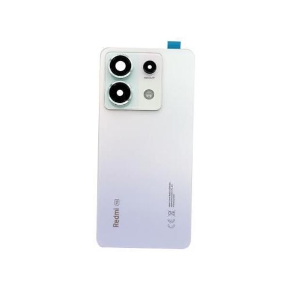 Tapa Trasera de Bateria Service Pack para Xiaomi Redmi Note 13 Pro 5G 2312DRA50C - Con Lente - Morada