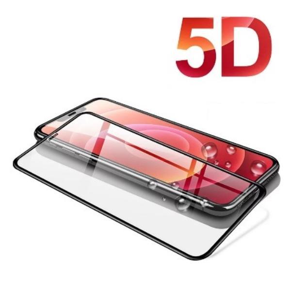 5D Tempered Glass for Xiaomi Redmi Note 11 4G, Redmi Note 11S, Redmi Note 12S, Poco M4 Pro 4G - Black