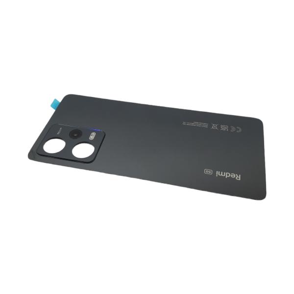 Tapa Trasera de Bateria Service Pack para Xiaomi Redmi Note 12 Pro 5G 22101316C - Con Embellecedor - Negra