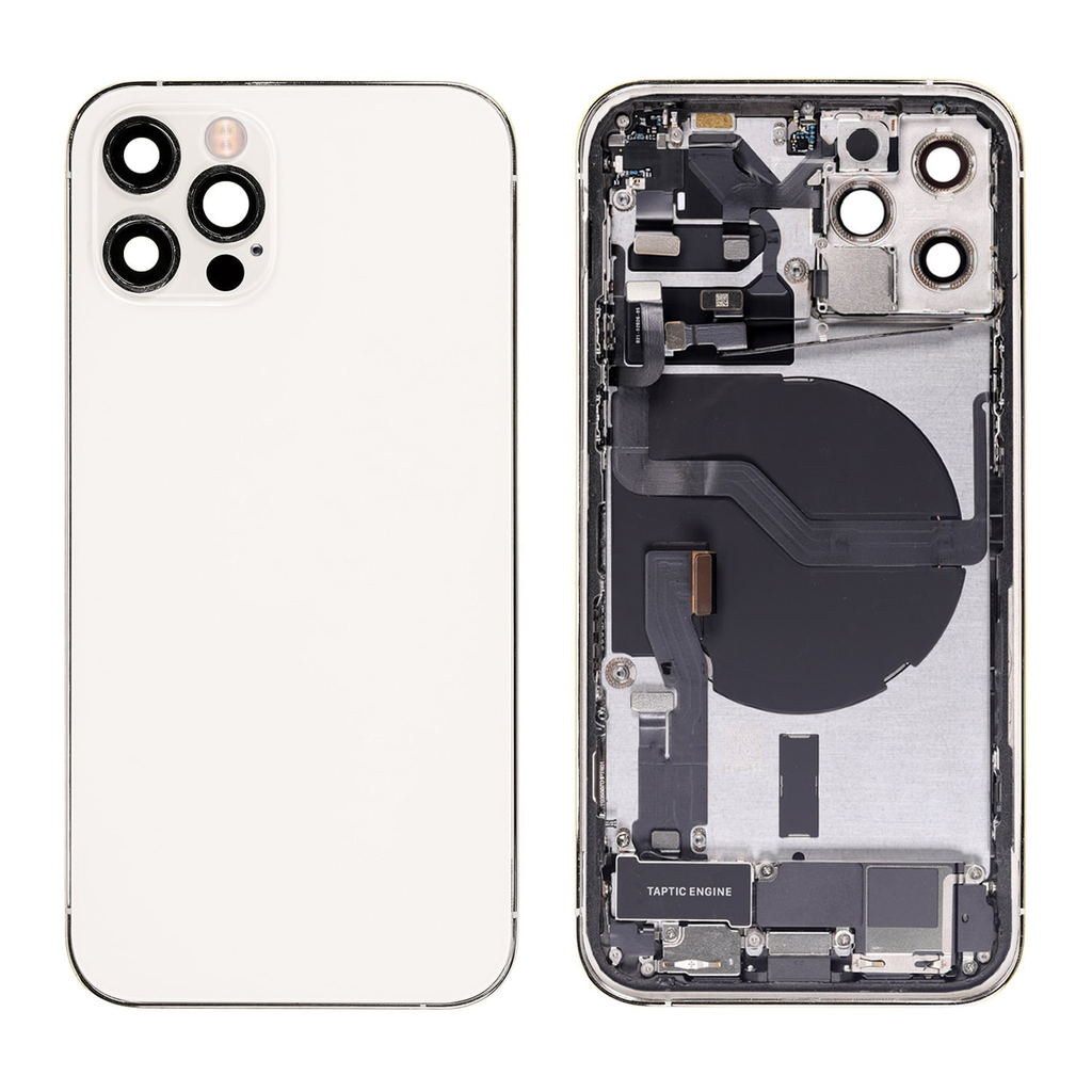 Back Cover Replacement for iPhone 12 Pro - Silver