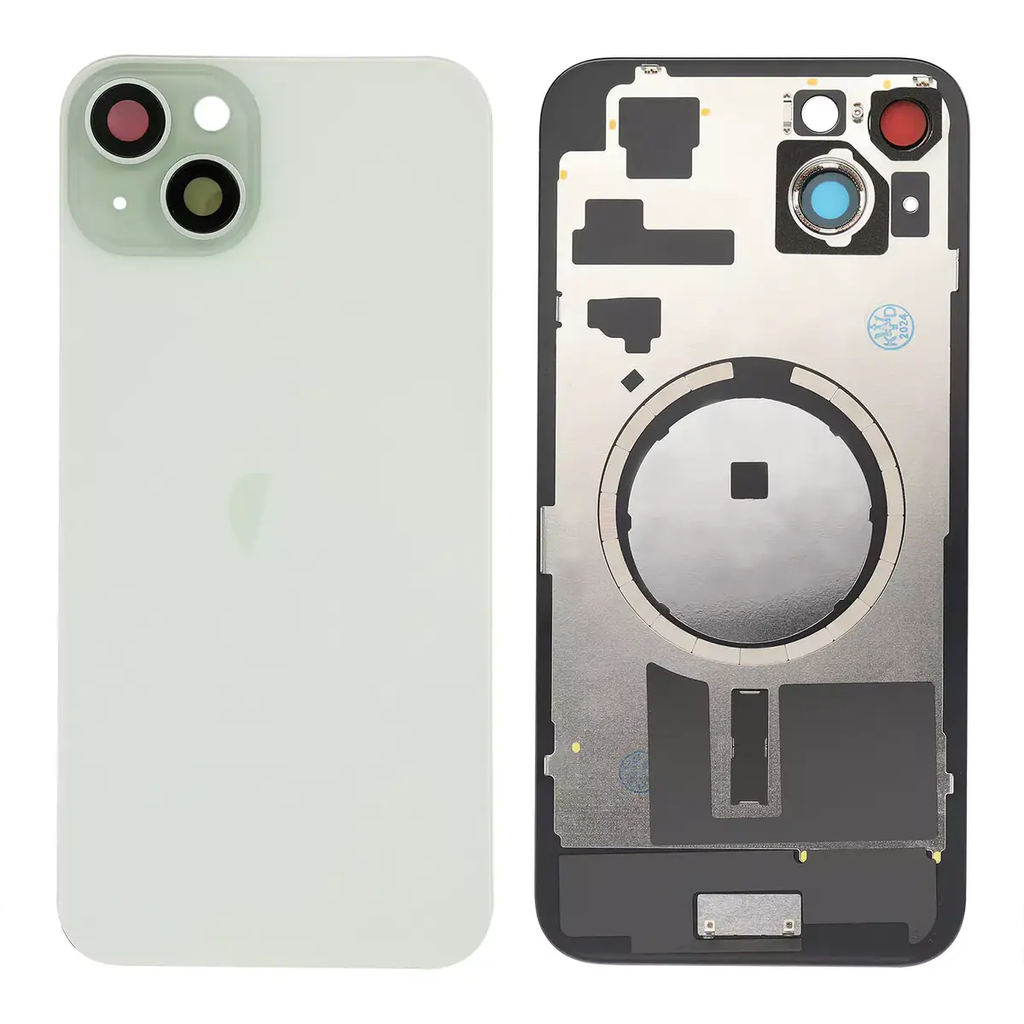 Replacement Back Glass for iPhone 15 Plus with Magsafe Magnet - Green