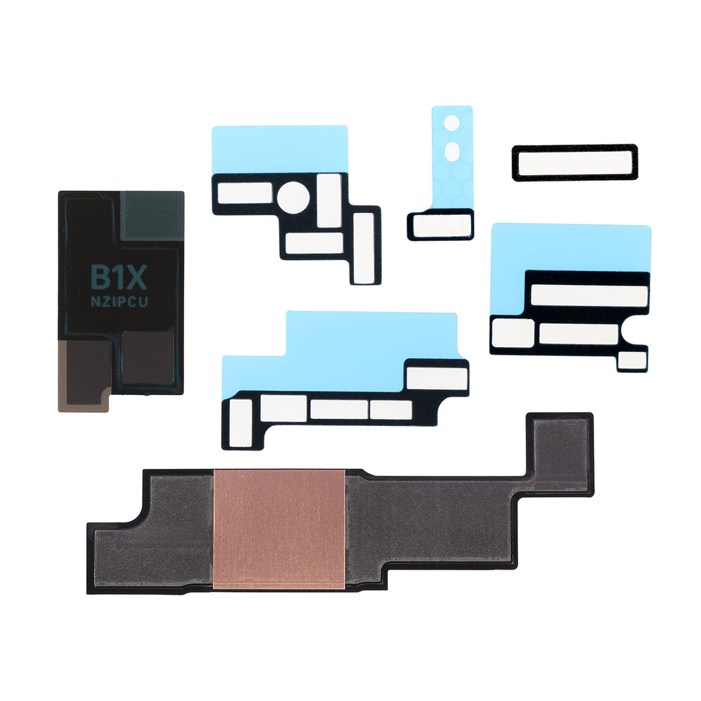 Replacement for iPhone 14/14 Plus Motherboard Shielding Cover and Insulator (7pcs/set)