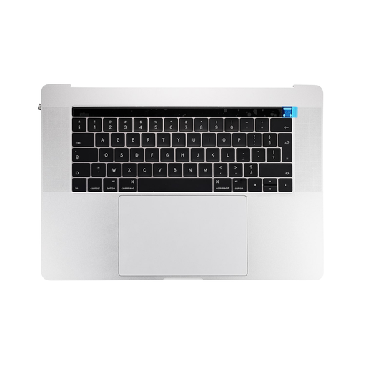 Silver Upper Case with UK Keyboard for Macbook Pro 15" Touch A1707 (Late 2016-Mid 2017)