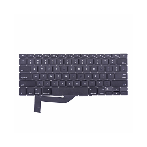 Teclado (US English) para MacBook Pro Retina 15" A1398 (Mediados de 2012-Principios de 2013)