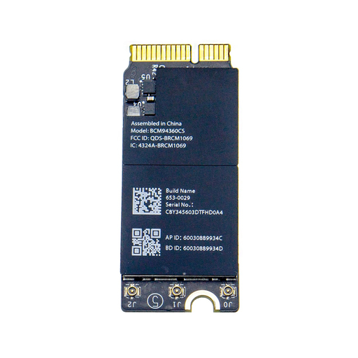 AirPort Wireless Network Card #BCM94360CS for MacBook Pro Retina A1502 A1398 (Late 2013, Mid 2014)