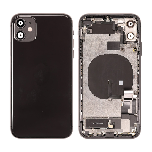 Replacement for iPhone 11 Back Cover - Complete Assembly - Black