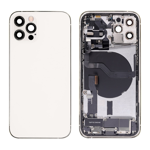 Reemplazo de Carcasa Trasera para iPhone 12 Pro - Plata