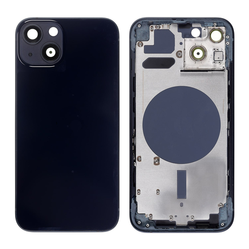 Replacement iPhone 13 Back Cover with Frame - Midnight